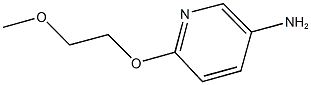 6-(2-methoxyethoxy)pyridin-3-amine 结构式