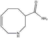 1,2,3,4,5,8-hexahydroazocine-3-carboxamide Struktur