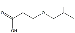 3-isobutoxypropanoic acid Structure