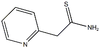 2-pyridin-2-ylethanethioamide 结构式