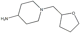 1-(tetrahydrofuran-2-ylmethyl)piperidin-4-amine 结构式