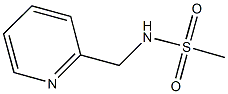 N-(pyridin-2-ylmethyl)methanesulfonamide Structure