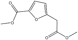 methyl 5-(2-methoxy-2-oxoethyl)-2-furoate Struktur