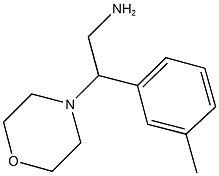 2-(3-methylphenyl)-2-morpholin-4-ylethanamine