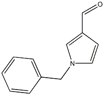 1-ベンジル-1H-ピロール-3-カルバルデヒド 化学構造式
