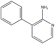 3-phenylpyridin-2-amine,,结构式