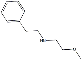 (2-methoxyethyl)(2-phenylethyl)amine Structure