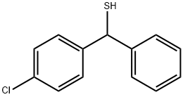 (4-chlorophenyl)(phenyl)methanethiol Structure