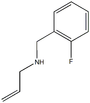 [(2-fluorophenyl)methyl](prop-2-en-1-yl)amine,,结构式