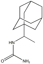 [1-(adamantan-1-yl)ethyl]urea,,结构式