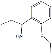 1-(2-ethoxyphenyl)propan-1-amine,,结构式