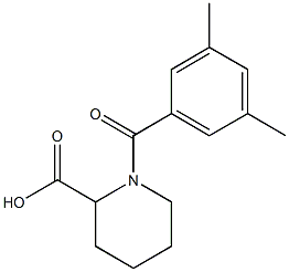 1-(3,5-dimethylbenzoyl)piperidine-2-carboxylic acid