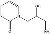 1-(3-amino-2-hydroxypropyl)pyridin-2(1H)-one
