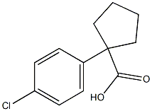 1-(4-chlorophenyl)cyclopentane-1-carboxylic acid|