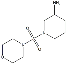 1-(morpholine-4-sulfonyl)piperidin-3-amine