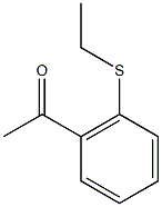 1-[2-(ethylsulfanyl)phenyl]ethan-1-one Structure