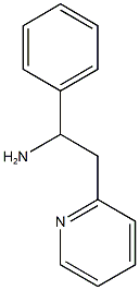 1-phenyl-2-(pyridin-2-yl)ethan-1-amine Struktur