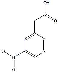 2-(3-nitrophenyl)acetic acid,,结构式