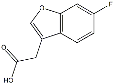 2-(6-fluoro-1-benzofuran-3-yl)acetic acid|