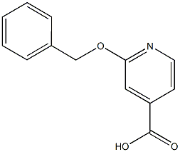 2-(benzyloxy)pyridine-4-carboxylic acid,,结构式