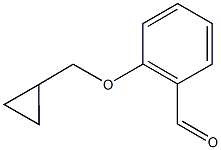 2-(cyclopropylmethoxy)benzaldehyde Structure