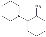 2-(morpholin-4-yl)cyclohexan-1-amine 结构式