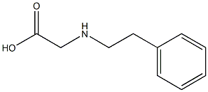 2-[(2-phenylethyl)amino]acetic acid Structure