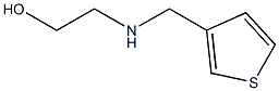 2-[(thiophen-3-ylmethyl)amino]ethan-1-ol Structure