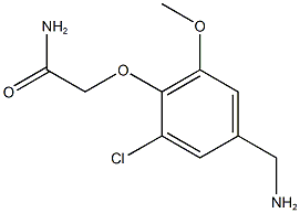  2-[4-(aminomethyl)-2-chloro-6-methoxyphenoxy]acetamide