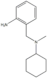 2-{[cyclohexyl(methyl)amino]methyl}aniline Struktur