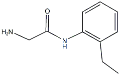 2-amino-N-(2-ethylphenyl)acetamide Structure