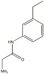 2-amino-N-(3-ethylphenyl)acetamide