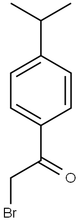 2-bromo-1-[4-(propan-2-yl)phenyl]ethan-1-one Structure