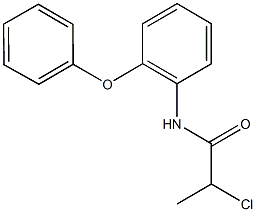 2-chloro-N-(2-phenoxyphenyl)propanamide,,结构式
