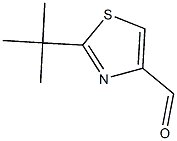2-tert-butyl-1,3-thiazole-4-carbaldehyde 化学構造式