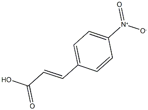 3-(4-nitrophenyl)prop-2-enoic acid Structure