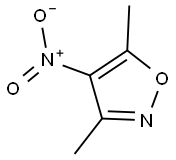 3,5-dimethyl-4-nitro-1,2-oxazole 结构式