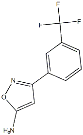 3-[3-(trifluoromethyl)phenyl]-1,2-oxazol-5-amine