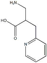 3-amino-2-(pyridin-2-ylmethyl)propanoic acid Structure