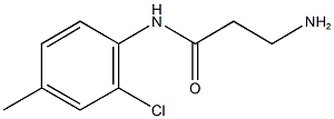 3-amino-N-(2-chloro-4-methylphenyl)propanamide
