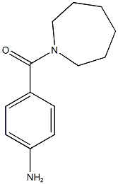 4-(azepan-1-ylcarbonyl)aniline Structure
