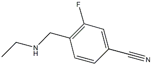 4-[(ethylamino)methyl]-3-fluorobenzonitrile Structure