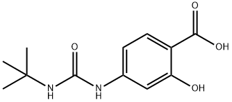 4-[(tert-butylcarbamoyl)amino]-2-hydroxybenzoic acid, 1042795-14-1, 结构式