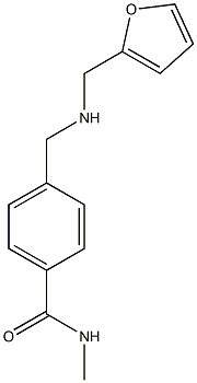  4-{[(furan-2-ylmethyl)amino]methyl}-N-methylbenzamide