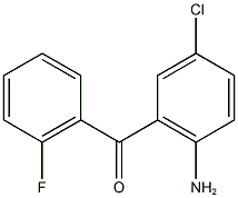 4-chloro-2-[(2-fluorophenyl)carbonyl]aniline Structure