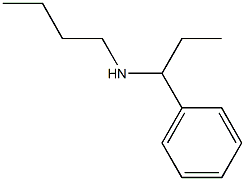 butyl(1-phenylpropyl)amine,,结构式