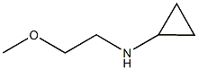 N-(2-methoxyethyl)cyclopropanamine,,结构式