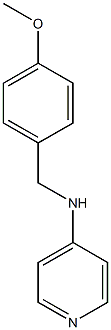 N-[(4-methoxyphenyl)methyl]pyridin-4-amine Structure
