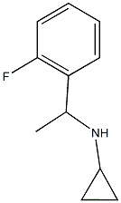 N-[1-(2-fluorophenyl)ethyl]cyclopropanamine