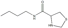 N-butyl-1,3-thiazolidine-4-carboxamide Structure